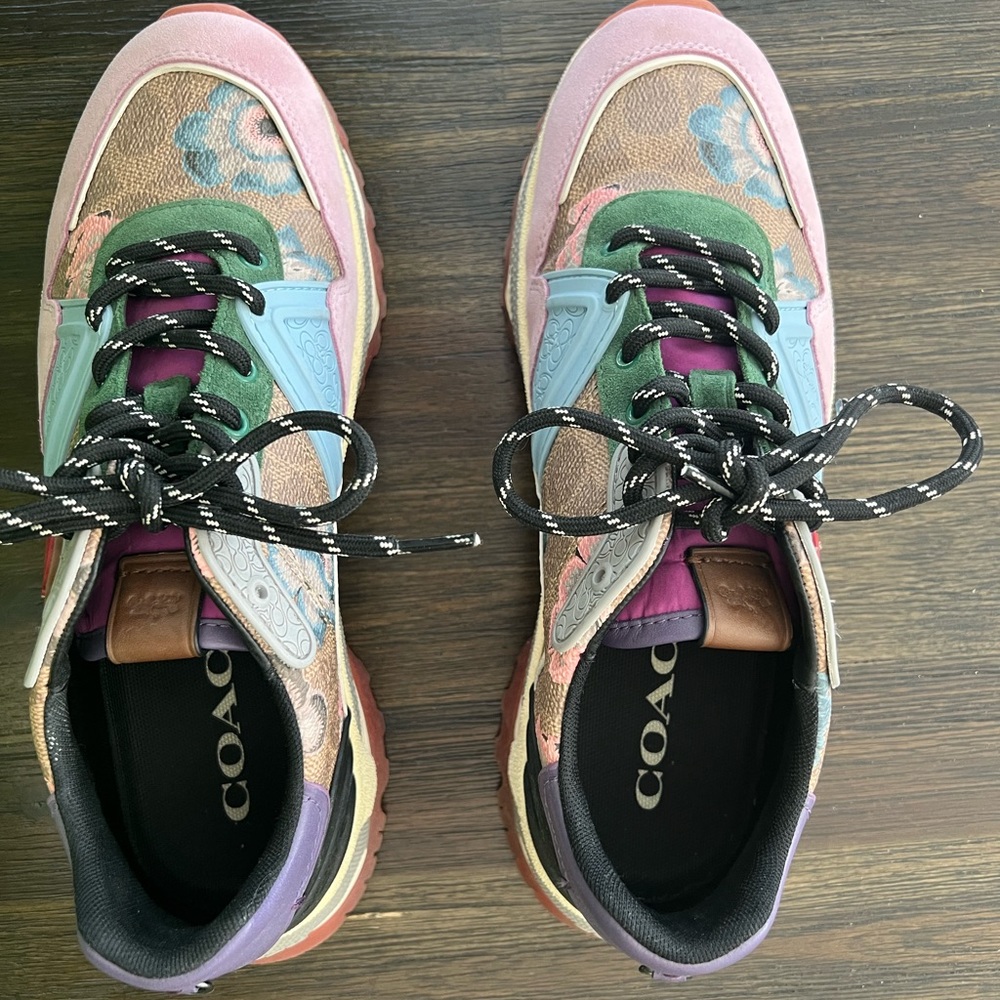 Coach Multi Colored Patchwork Sneaker - image 4